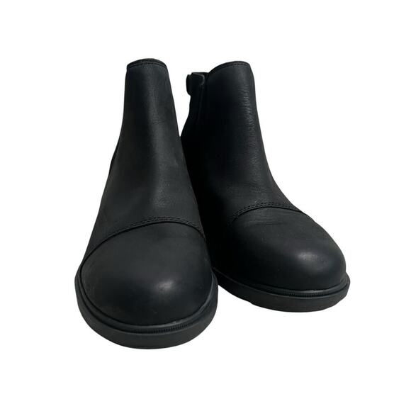 SOREL EVIE™ II WOMEN'S CHELSEA Boots /‎ Wedge Booties - Black Logo - size 9.5 - Picture 5 of 10